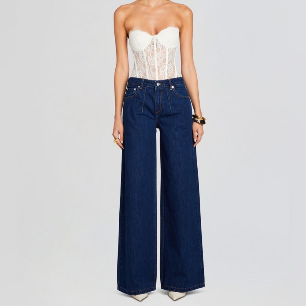 Ser.o.ya Jeans Fiona Wide Leg Sz 27‎